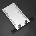 thumbnail image 2 of Regla De Trazado, Herramienta De Trazado De Líneas, Amplia Aplicación Duradera Para Accesorios De Carpintería Equipo De Carpintero Herrajes Para Carpintero Suministros De ANGGREK 12345678, 2 of 8
