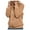 Khaki, variant on Odeerbi Cardigan For Women Autumn Winter Solid Color 2025 Long Sleeves Double Sided Fleece Jacket Coat 0live Drab