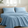thumbnail image 3 of Bare Home Pillowcase Set - Envelope Closure - Premium 1800 Collection - Double Brushed - Ultra Soft - King Size 20x40, Light Blue, 2 Count, 3 of 8