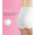 thumbnail image 3 of Exquisite Form 51070402A Control Top Basic Slimming Body Shaper Panties, Medium Control, 2-Pack, 3 of 6