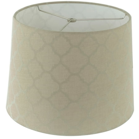 Tan Linen Shade - Briarwood Home Decor Tan Linen Hardback Empire Lamp Shade