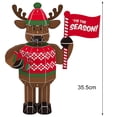 thumbnail image 2 of De Navidad, Juguete De Papá Noel, Muñeco De Nieve, Alce, Cascanueces, Modelo De Papel Diy, Rompecabezas Tridimensionales, Juguetes Educativos Para Niños, Regalo Scienceny HA046912-03, 2 of 6
