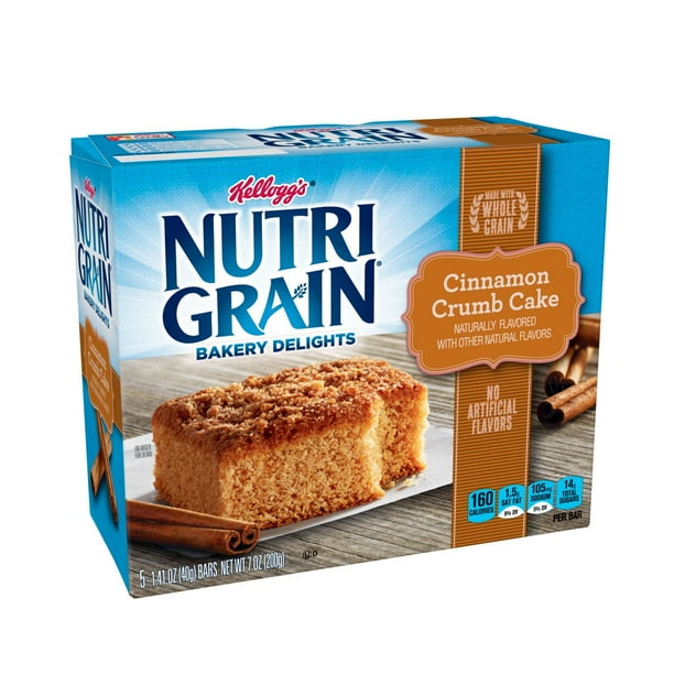 Kellogg�s NutriGrain, Bakery Delights Bars, Cinnamon