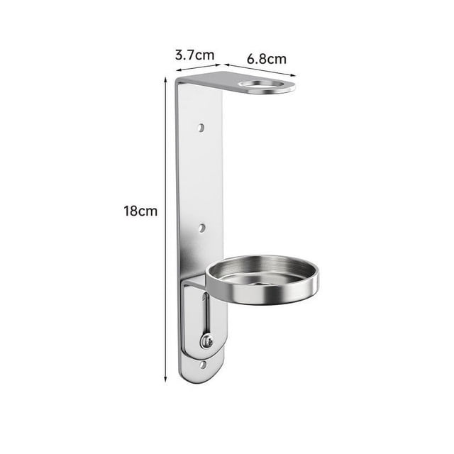 EchoBliss Soporte De Botella Dispensador De Jabón De Baño De Acero Inoxidable Montado En La Pared