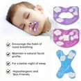 thumbnail image 5 of Aliver 60PCS Little Sleep Strips Mouth Tape for Nasal Breathing,Latex Free and Safe,3 Shapes, 5 of 9