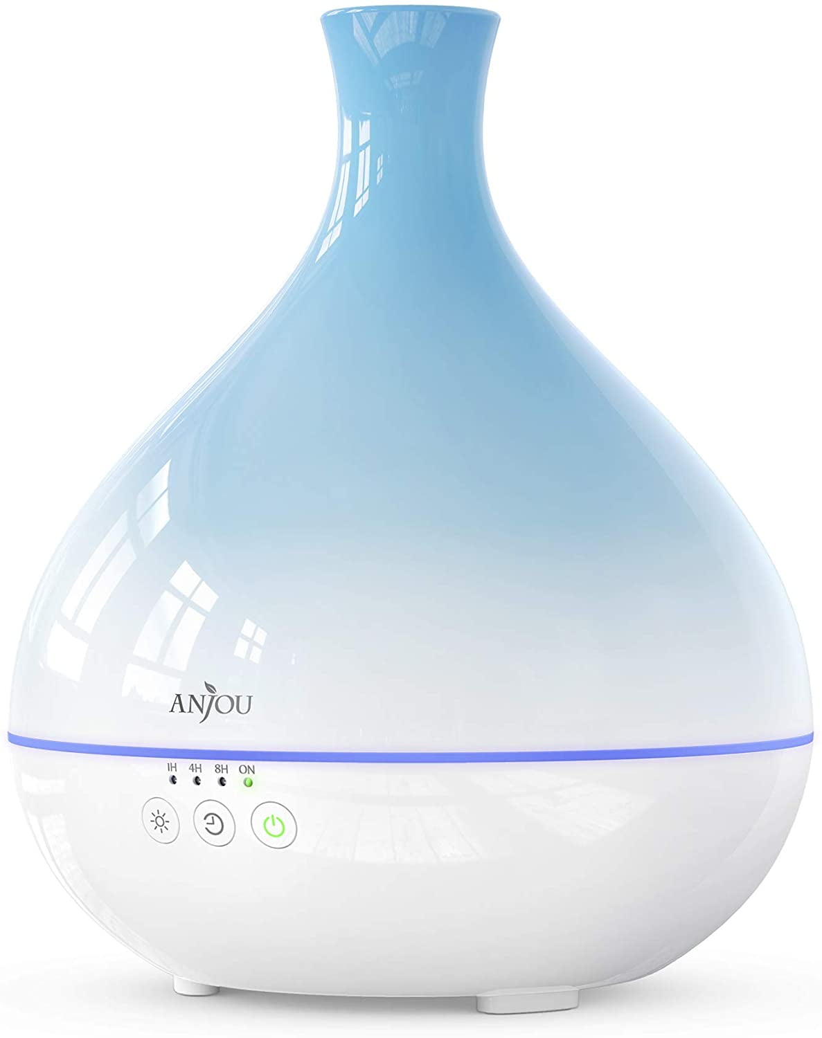 500ml 7 LED Humidifier Air Atomizer Aroma Essential Oil Diffuser Aromatherapy RF 