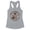 Heather Grey, variant on Bag it up Halloween Tank Top Fitted Racerback Women's Large White