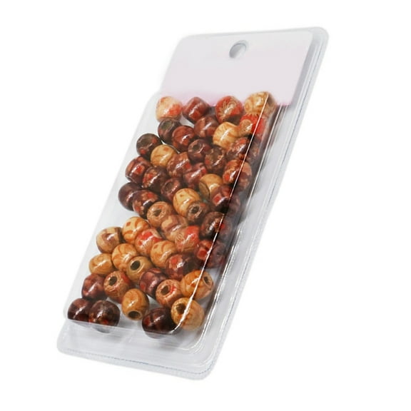 Punk Wood Bead Hair Jewelry Unique Ethnic Hair Pendant Hair Beads for Braid Adjustable Wood Punk Charm