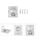 thumbnail image 3 of Door Mortise Latch Black Lock Invisible Recessed Handle Latch J19160 Stainless Steel Precision Cast Invisible Cabinet Wardrobe Handle 2pcs(S), 3 of 7