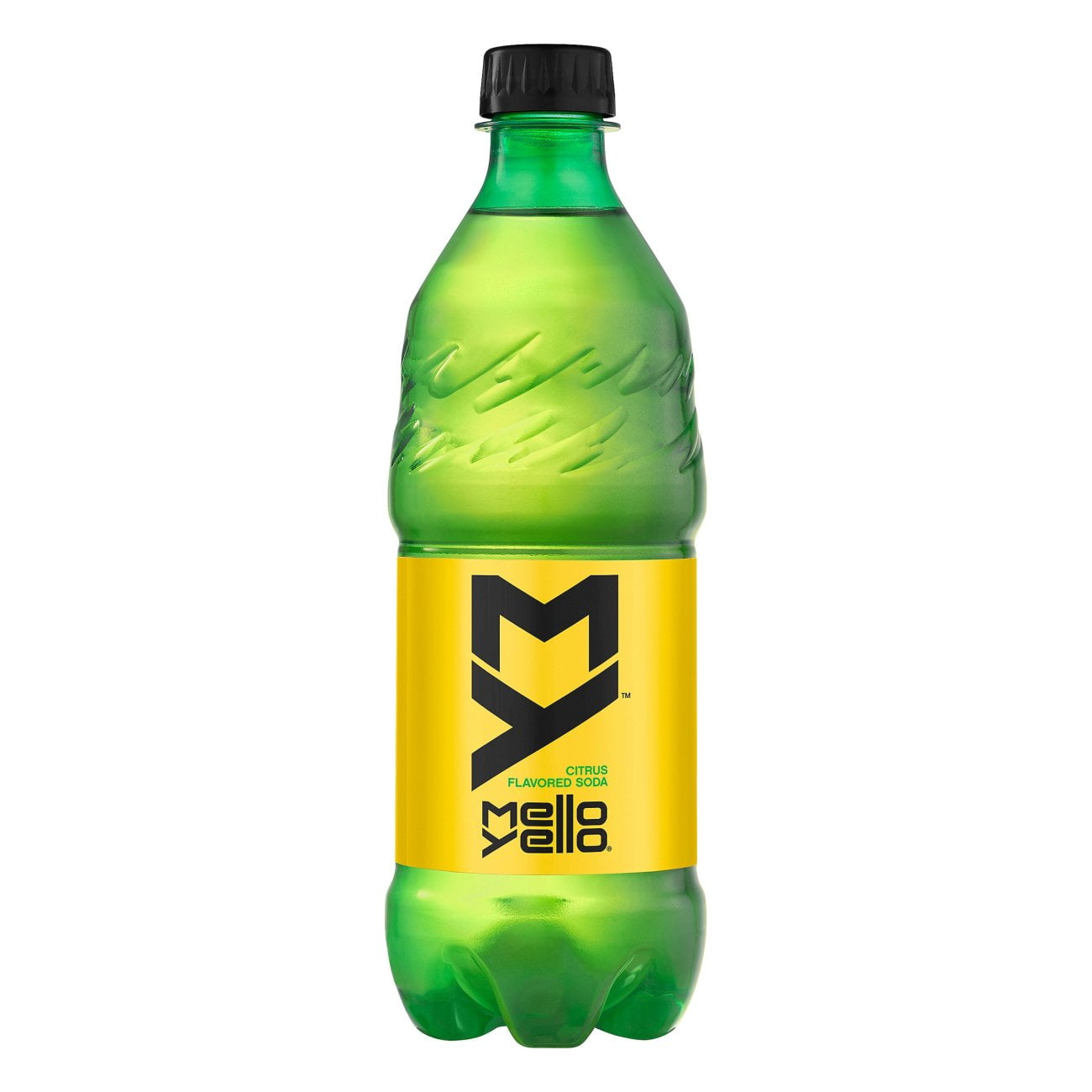 Mello Yello Soda Pop 20oz Bottles, Quantity of 24