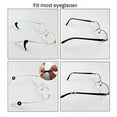 thumbnail image 3 of Almohadillas nasales para gafas, correas de sujeción para gafas, ganchos para las orejas de silicona antideslizantes, fundas 16 pares, 3 of 9