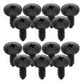 thumbnail image 4 of Miangastore 50pcs Plated Self Tapping Screws Compatible for Honda Car Mud Flaps Compatible with Fender Liner and Splash Shield Automotive Screws and Bolts Kit, 4 of 8