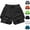 Green, variant on Abomasnow Men's 2 in 1 Running Shorts 3" Lightweight Elastic Waist Drawstring Quick Dry Sweat Shorts High Compression Liner Professional Athletic Gym Shorts