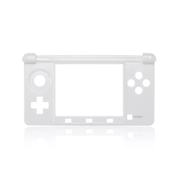 Compatible Mid-Frame Housing (White) - Nintendo 3DS