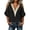 Black, variant on Womens Summer Tops Color Block V-Neck Batwing Sleeve Blouse, Casual Cold Shoulder Top