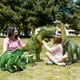 thumbnail image 4 of Juguete inflable para dinosaurios Jet Creations T-Rex Brachiosaurus Triceratops, 4 of 6