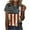 Style 20, variant on GERsome 4th of July T Shirts for Women Short Sleeve Patriotic Pullover Tops Casual American Flag Shirts Crewneck Loose-Fit Blouses S-2XL