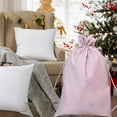 thumbnail image 6 of SLYNSHome Christmas Large Gift Bags,Drawstring Santa Claus Bag for Christmas Party Decor Xmas Stocking Stuffer Supplies - Pink, 6 of 7