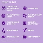 Astroglide Water-Based Personal Lubricant Liquid, Long-Lasting and Not Sticky Formula, 5 fl oz (pack of 4)