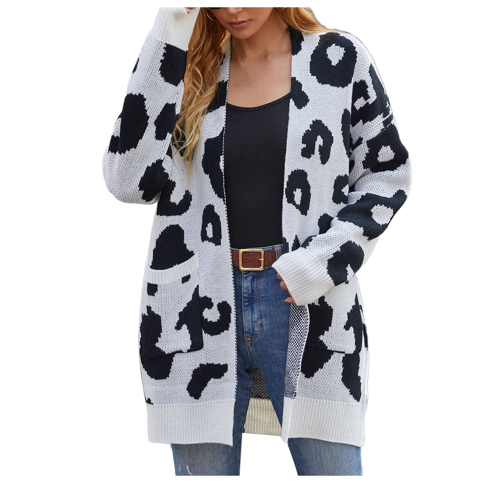 new look leopard cardigan
