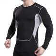 thumbnail image 2 of Camisetas Sunnimix de Compresión para Hombre L Negro Rojo Blanco Fluorescencia, 2 of 8