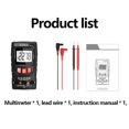 thumbnail image 1 of Multimeter,Color Display Handheld Tester Professional Resistance Handheld Ncv Tester Meter With Ncv Tester Professional Resistance Diode Meter Professional Color Display Shutdown Wotao Twirltide Auto, 1 of 7