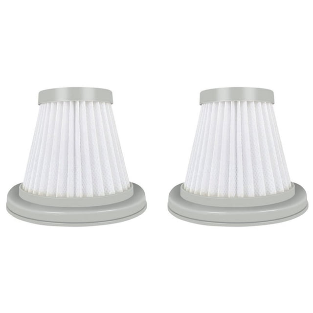 2X Piezas de Repuesto de Aspiradora Filtro HEPA para Deerma DX118C DX128C Limpieza del Hogar Accesorios para Aspiradora