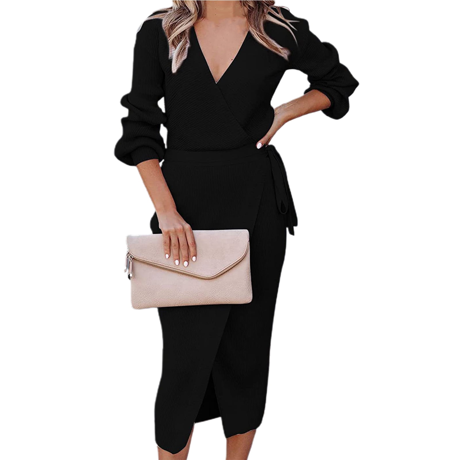 Elegant Women's Solid Color V-shaped Fashion Shoulder Bag