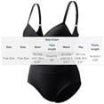 thumbnail image 2 of AUNVITO Women's Summer Yoga Set Strapless Seamless Push-Up Sports Bra with Tank Top and Shorts for Outdoor Fitness Running Workout Casual Sporty Style, 2 of 2