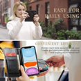 thumbnail image 4 of Leather Case for iPhone 11 Card Slot Folio Flip Wallet Case for iPhone 11 Premium PU Magnetic Kickstand Cover Soft TPU Inner Case Black, 4 of 14