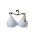thumbnail image 6 of No Boundaries Bow Lace Half Cup Bra, Women's 34B-40DD, 6 of 7