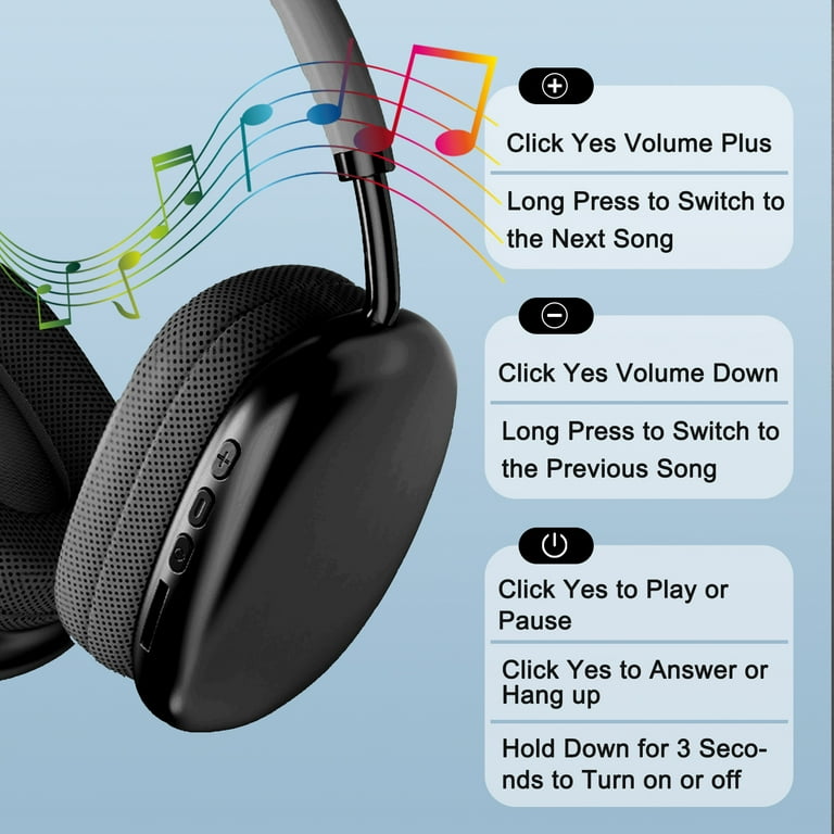 SZBXD Bluetooth Headset Over Ear,Wireless Foldable 5.0 SZBXD Bluetooth Headset Over Ear,Wireless Foldable 5.0