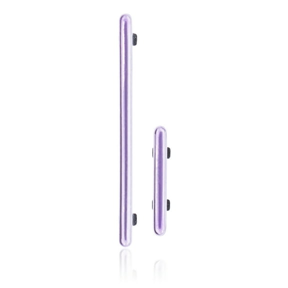 Replacement Hard Buttons (Power / Volume) Compatible For Samsung Galaxy S20 FE 4G / 5G (Cloud Lavender)
