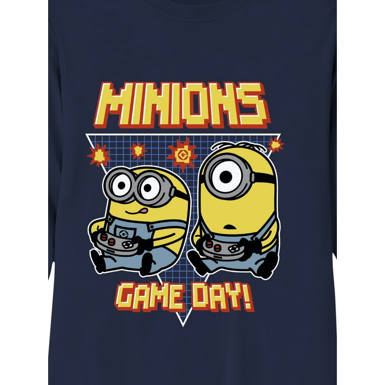 Despicable Me Minions Boys Long Sleeve T-Shirts 2-Pack Sizes