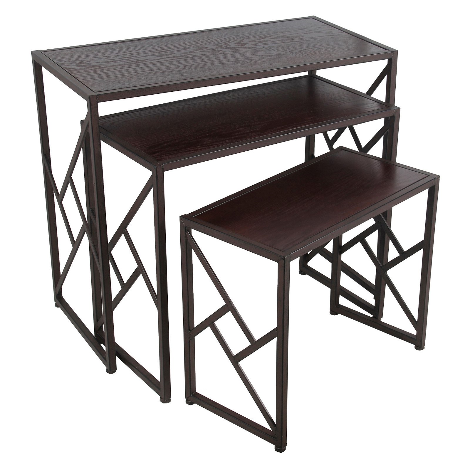 3Pc Rect Nesting Tables