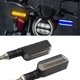 thumbnail image 1 of 2Pcs Motorcycle Turn Signals, LED Motorcycle Brake Lights, 12V Amber Daytime Running Light Waterproof for Motorcycles, Dual Color Dirt Bike Motorbike, 1 of 4