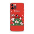 thumbnail image 1 of Phone Case For Apple iPhone 15 14 13 12 11 Pro Max 13 12 Mini XS Max XR X 7 8 Plus Merry Christmas Tree Hello Kitty Family LXY, 1 of 7