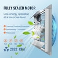 thumbnail image 3 of Ventilador de escape VEVOR de 60 cm montado en la pared, 3320 CFM, para garajes, 3 of 9