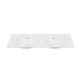 thumbnail image 2 of 60 inch Vanity Top Bathroom Sink with 3 Holes, 2 of 8