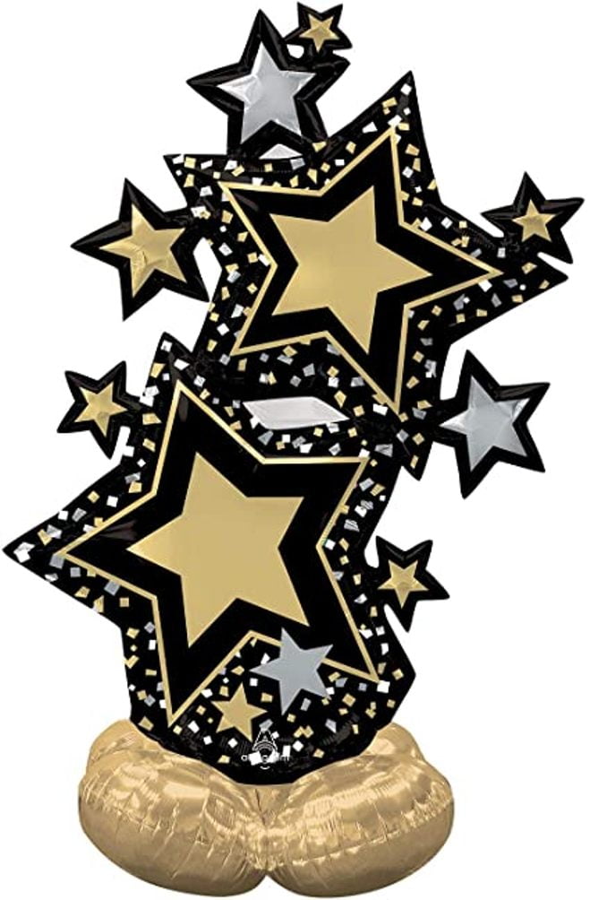 ARLNZ STARS BL&GLD - FRENCH F-ANAGRAM INT ARLNZ ETOIELS NOIR