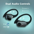 thumbnail image 6 of Bluetooth 5.3 Wireless Headphones, in-Ear Waterproof TWS Earphone with LED Digital Display for Work Sports, Black, 6 of 10
