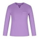 thumbnail image 4 of Tops para hombre, camisas, blusas, elegantes, informales, camisas de manga larga, deportes sólidos, cuello en V, ropa de entrenamiento físico, camiseta, Top Odeerbi  ODB-5, 4 of 8