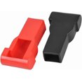 thumbnail image 1 of HUGFEGWE 2PCS Car Battery Pole Cover, PVC Rubber Battery Pole Cover Battery Terminal Cover Positive and Negative Terminal Cover Insulation Protective Cap Battery Terminal Insulating CJ25311-3426, 1 of 5