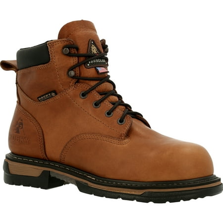 

Rocky IronClad Steel Toe Waterproof Work Boots Size 9(W)