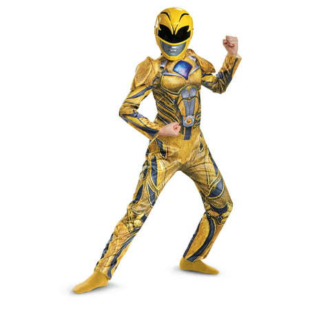Power Rangers: Yellow Ranger Deluxe Child Costume