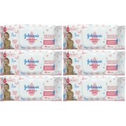 Johnson's Baby Gentle Allover Flip Top Baby Wipes, 56 Count (Pack of 6)