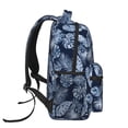 thumbnail image 4 of KLL Tropical Leaves Print Casual Backpack for Men Women,Travel Casual Backpack Outdoor Activities Bag Daypack for Travel Hiking Shopping Daily, 4 of 5