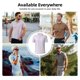 thumbnail image 5 of Balery Purple Checkboard Camisa Polo de Hombre con Estampado, de Manga Corta y Tejido Medio, Camisa Tipo Golf Polo-Large, 5 of 6