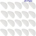 thumbnail image 3 of Soportes nasales para gafas, Mmgoqqt, Silicona, Blanco, 19x8x1mm, 20 uds, 3 of 5