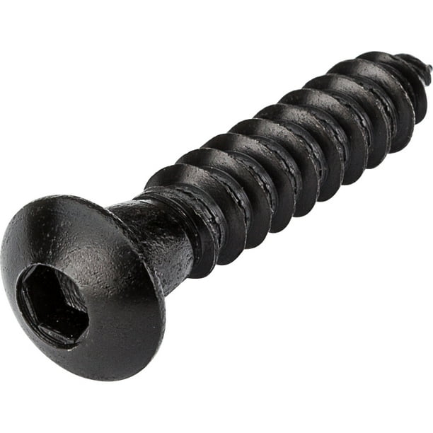 National mfg co n214130 6 pack, 5/16" x 11/2", black, hex lag screw